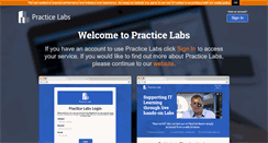 Desktop Screenshot of practice-labs.com